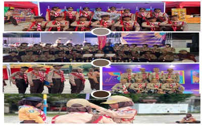 Pramuka MTsN 3 Kukar Borong Piala Pada Jambore Ranting Dan Lomba Tingkat II