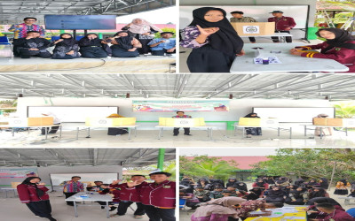 MTsN 3 Kukar Gelar Pemilihan Ketua dan Wakil Ketua OSIM Secara Online